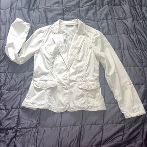 Eddie Bauer Women's Cream Blazer